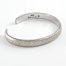 Load image into Gallery viewer, Hammered Silver Bracelet<br>By Artie Yellowhorse
