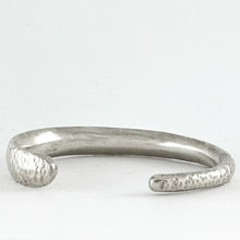 Load image into Gallery viewer, Hammered Silver Bracelet
