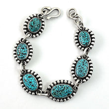 Load image into Gallery viewer, Black Web Kingman Link Bracelet<br>By Morris Muskett
