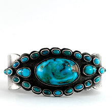 Load image into Gallery viewer, Early Turquoise &amp; Ingot Bracelet
