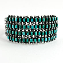 Load image into Gallery viewer, Four Row Square Stone Bracelet
