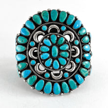 Load image into Gallery viewer, Vintage Zuni Cluster Bracelet
