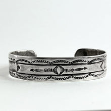 Load image into Gallery viewer, Vintage Ingot Silver Bracelet
