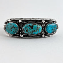 Load image into Gallery viewer, Vintage Three Stone Bracelet
