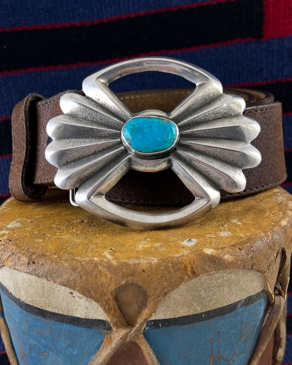 Vintage Single Stone Buckle
