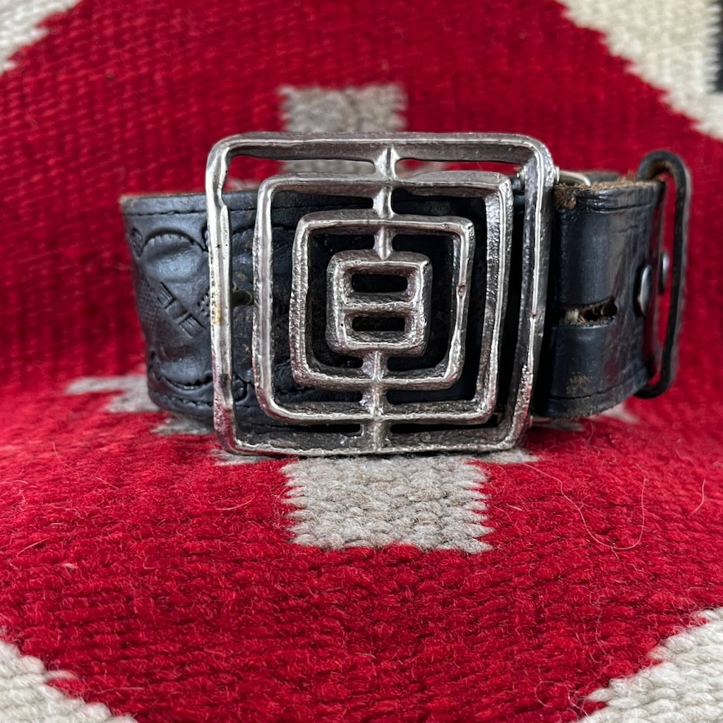 Concentric Square Buckle<br>By Connie Tsosie Gaussoin