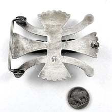 Load image into Gallery viewer, Three Stone Buckle<br>By Wilson Begay
