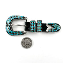 Load image into Gallery viewer, Vintage Dishta Ranger Buckle Set
