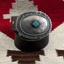 Load image into Gallery viewer, Vintage  Single Stone Buckle
