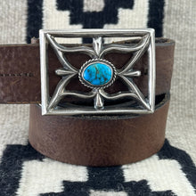 Load image into Gallery viewer, Vintage Sandcast Buckle With Stone
