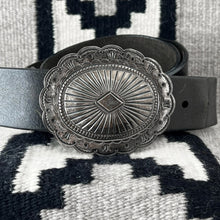 Load image into Gallery viewer, Sterling Concho Buckle&lt;br&gt;By Dini Tsai Bahi
