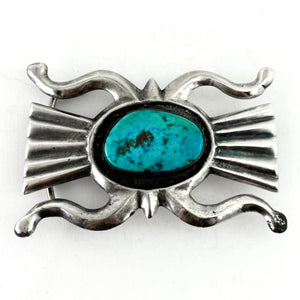 Unique Vintage Sandcast Buckle