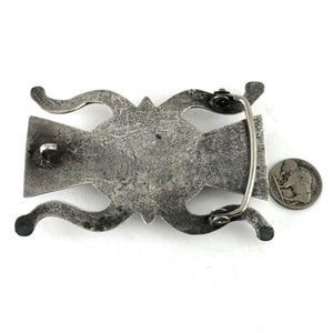 Unique Vintage Sandcast Buckle