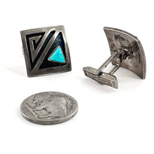 Load image into Gallery viewer, Vintage Overlay Cufflinks
