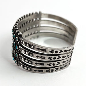 Vintage Four Row  Bracelet