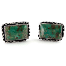 Load image into Gallery viewer, Vintage Turquoise Cufflinks
