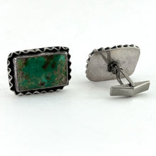 Load image into Gallery viewer, Vintage Turquoise Cufflinks
