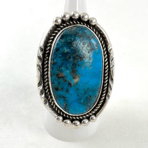 Kingman Turquoise<br>By Evelyn Platero<br>Size: 9