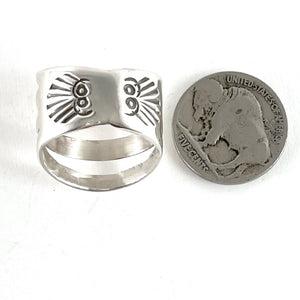 Split Band Ring<br>By Glen Sandoval<br>Size: 9