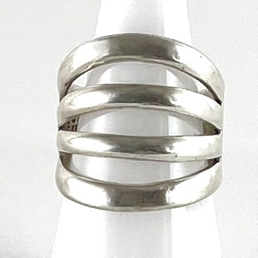 Split Band Ring<br>By Glen Sandoval<br>Size: 9