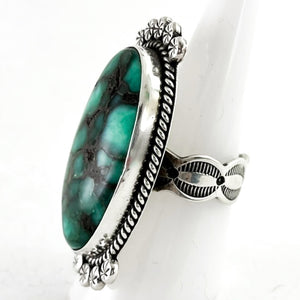 Carico Lake Ring<br>By L. Platero<br>Size: 8.5