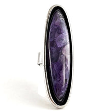 Load image into Gallery viewer, Long &amp; Narrow Charoite<br>Size: 9
