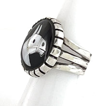Load image into Gallery viewer, Inlaid Horse Ring<br>Size: 7.5
