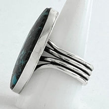 Load image into Gallery viewer, Large Indian Mountain Ring<br>By Alfred Lee<br>Size: 10
