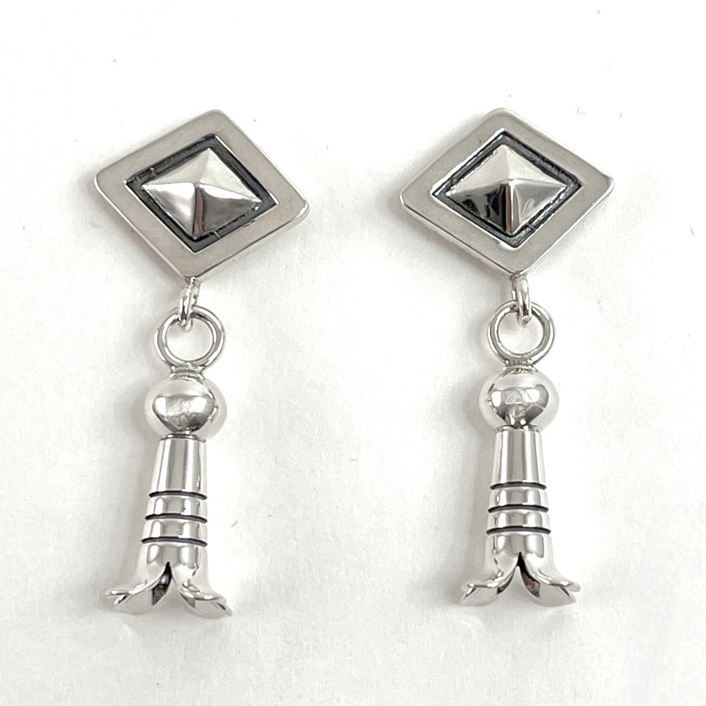 Chic Silver Earrings<br>By Trent Lee