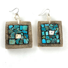 Load image into Gallery viewer, Traditional Hopi Earrings&lt;br&gt;By Manuel Chavarria Jr.
