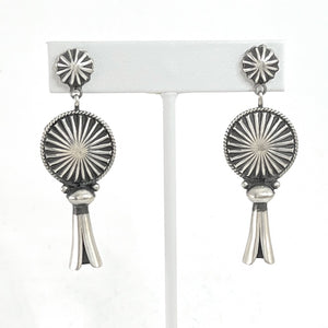 Button & Blossoms Earrings<br>By Derrick Gordon