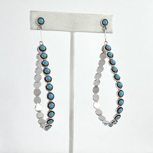 Raindrop Hoops<br>By Dixie Booqua