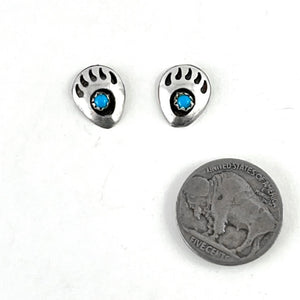 Little Bear Paw Studs<br>By Virginia Long