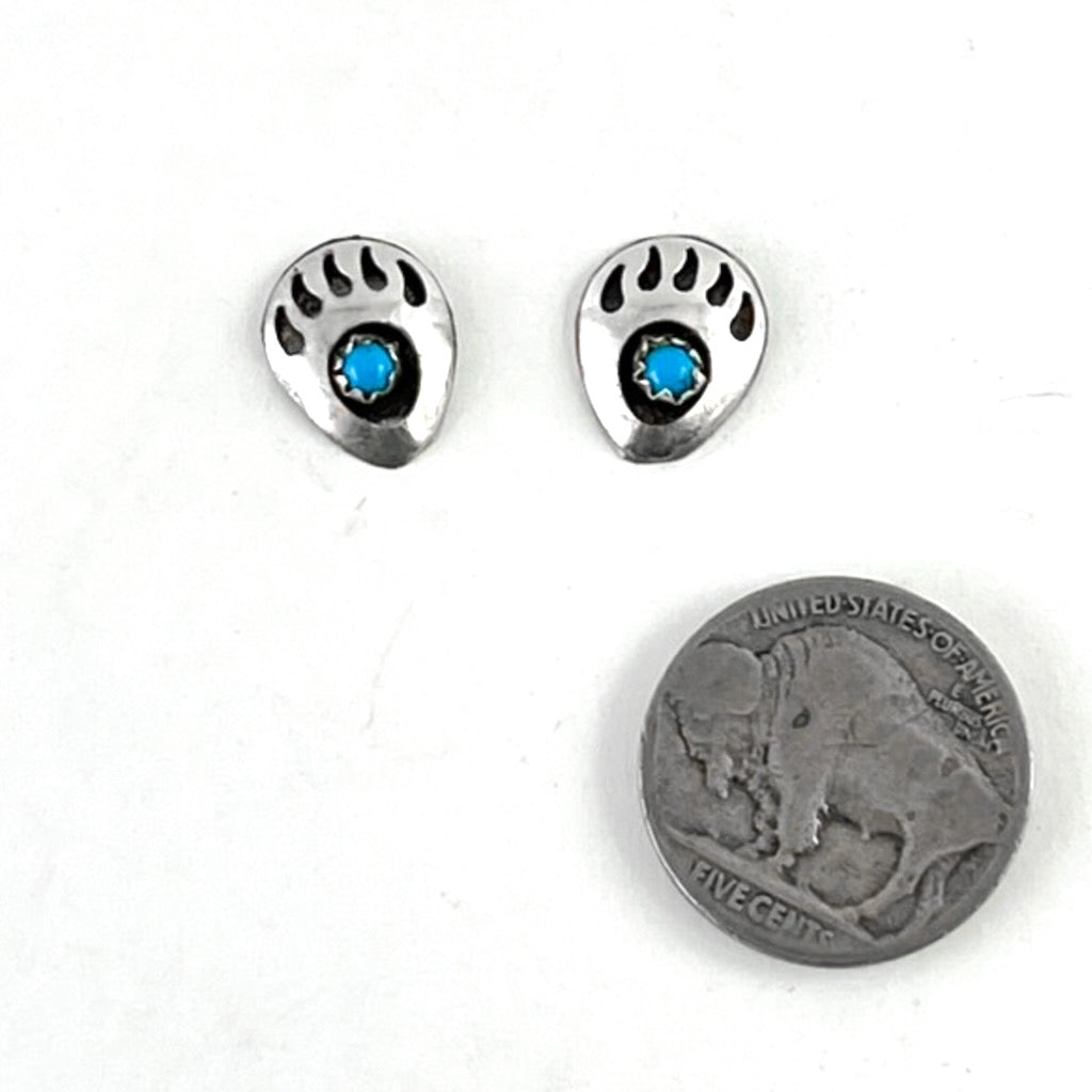 Little Bear Paw Studs<br>By Virginia Long