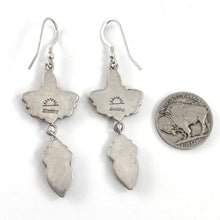 Load image into Gallery viewer, Russet Spiny Oyster Earrings
