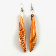 Load image into Gallery viewer, Long Spiny Oyster Earrings
