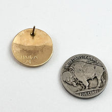 Load image into Gallery viewer, 14kt Gold Bear Earrings<br>By James McGuire
