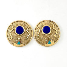 Load image into Gallery viewer, Clouds &amp; Lightning Earrings<br>By Don Supplee
