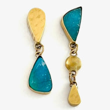 Load image into Gallery viewer, Rutilated Quartz Earringss<br> By Shawn Bluejacket
