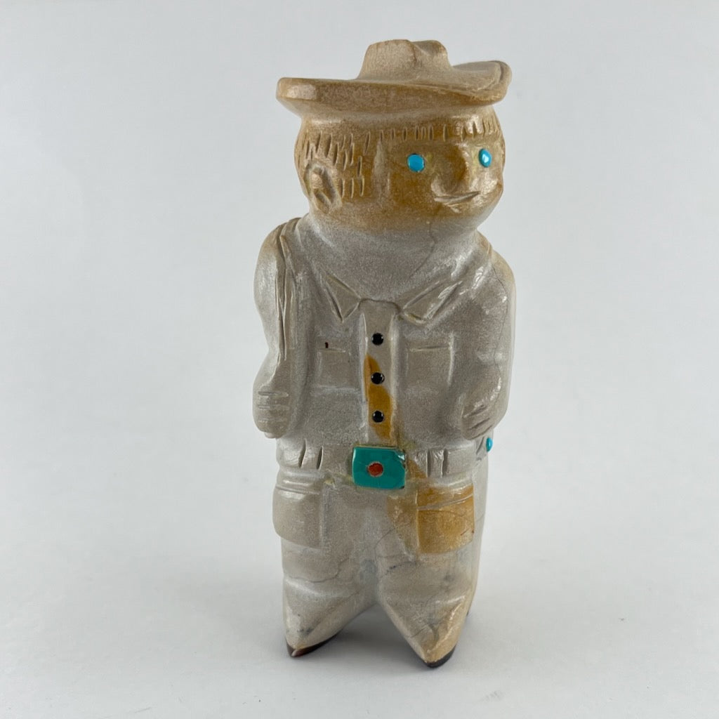 Rancher Carving<br>By Fred Leekya