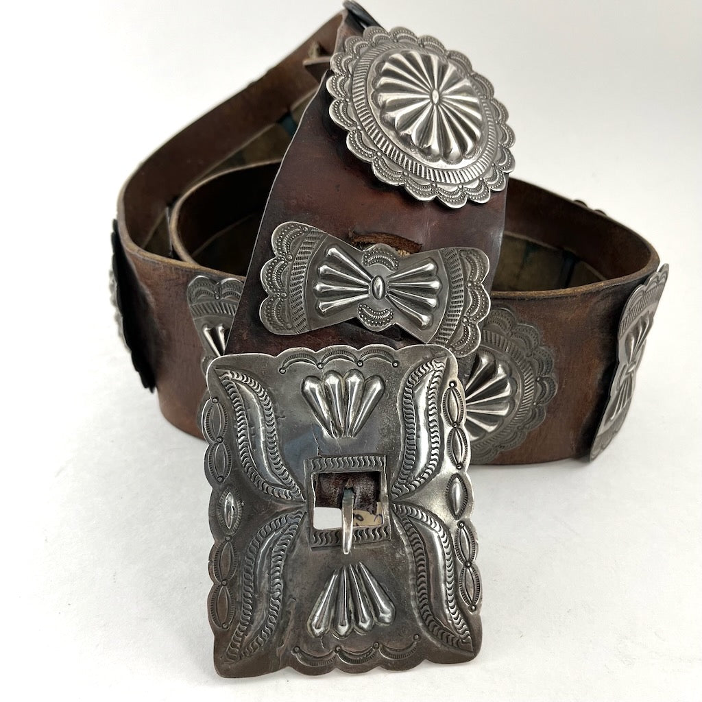 Vintage Concho Belt By Billy Goodluck