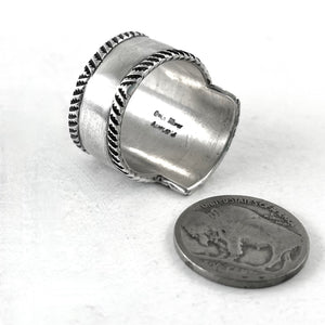 Ingot Bisbee Ring<br>By Perry Shorty<br>Size: 10