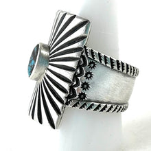Load image into Gallery viewer, Ingot Bisbee Ring&lt;br&gt;By Perry Shorty&lt;br&gt;Size: 10
