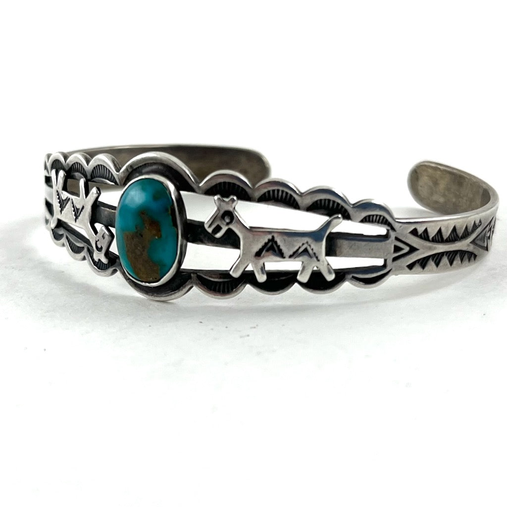Vintage Tourist Era Walking Dogs Bracelet