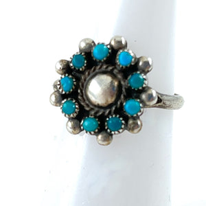 Cute Vintage Zuni Ring<br>Size: 6