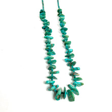 Load image into Gallery viewer, Vintage Turquoise Tab Necklace
