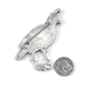 Quail Pin<br>By Paul Peyketewa Jr.