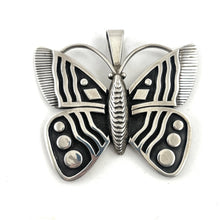 Load image into Gallery viewer, Large Butterfly Pendant&lt;br&gt;By Jennifer Curtis
