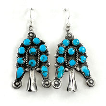 Load image into Gallery viewer, Vintage Zuni Blossom Earrings
