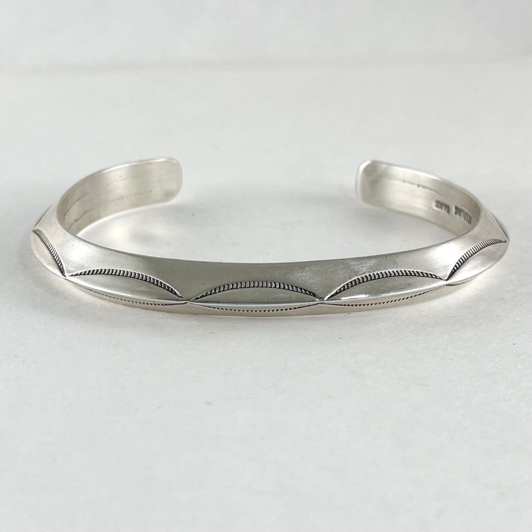 Sterling Silver Bracelet<br>By Tahe<br>Size: XXL